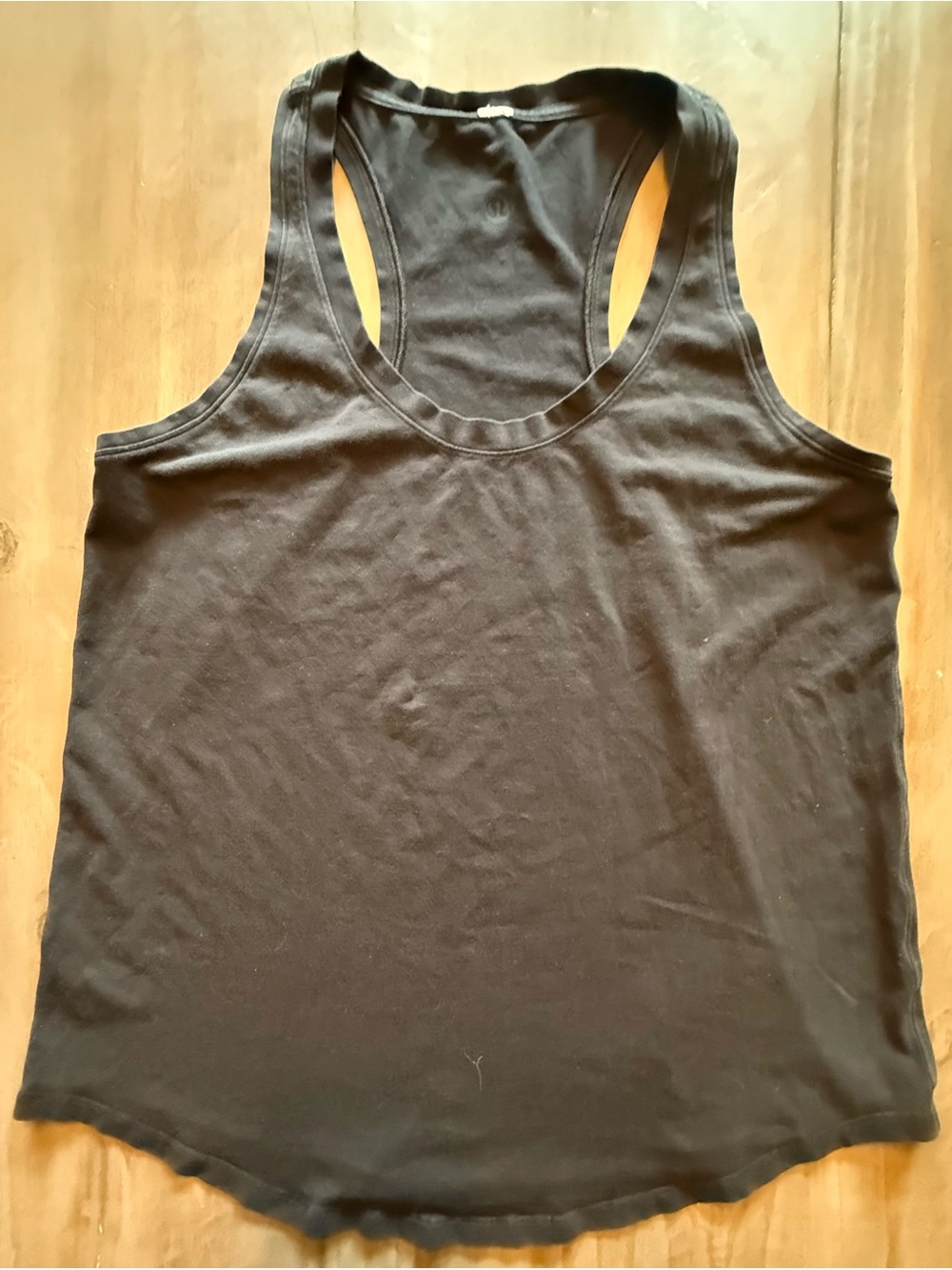 lululemon athletica Black Racerback Tank Top